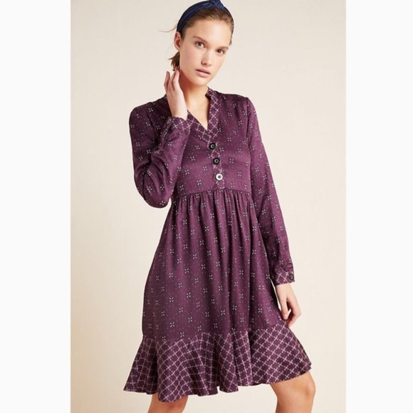 Anthropologie Dresses & Skirts - Anthropologie Gillian Abstract Shirtdress